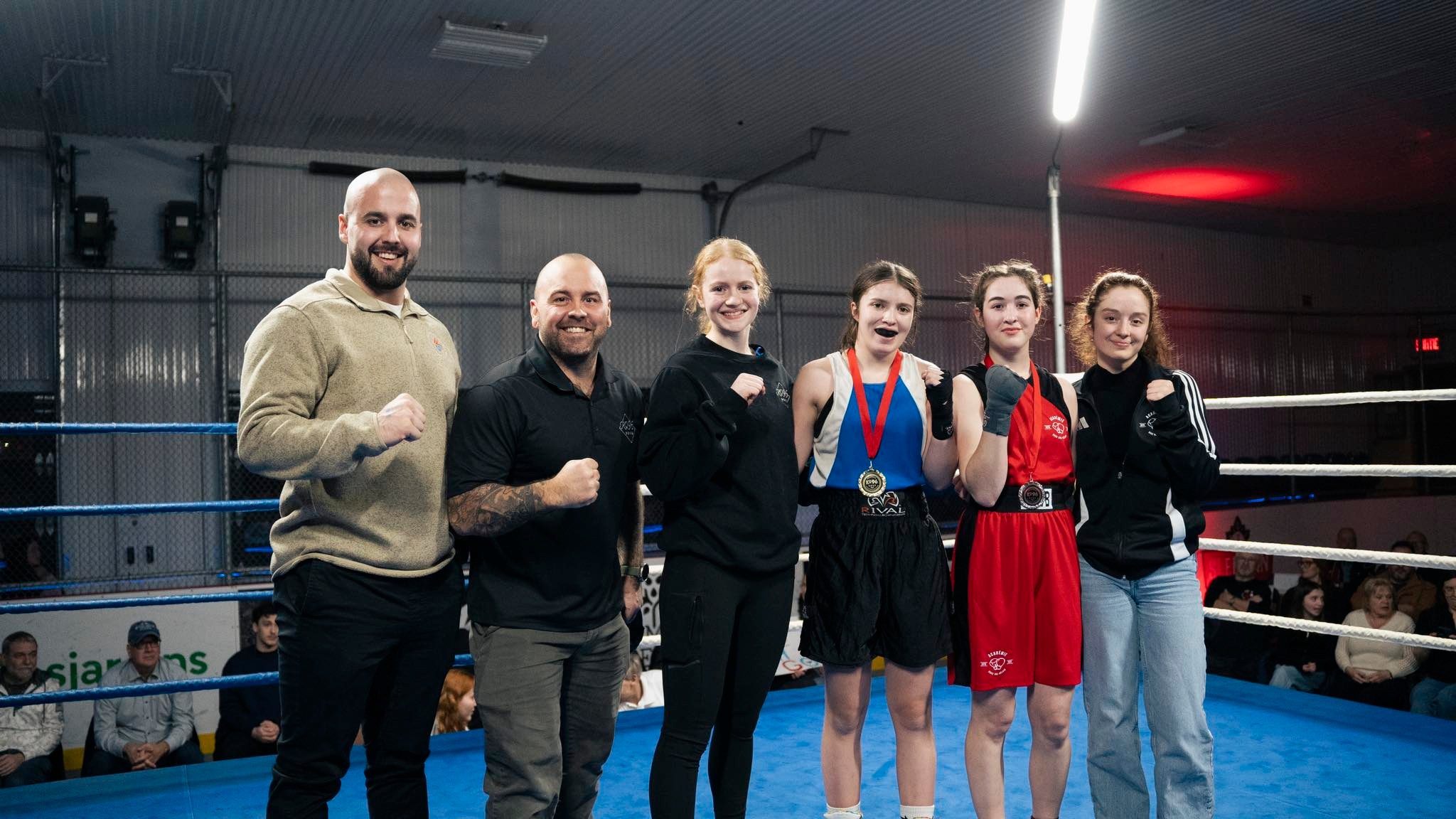Équipe KO96 dans le ring